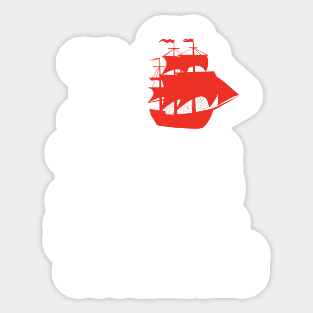 I Ship Destiel Sticker by SuperSamWallace